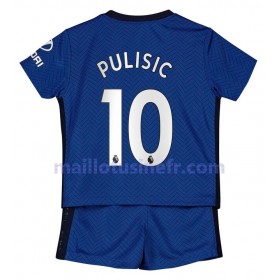 Maillot de Foot Chelsea Christian Pulisic 10 Domicile 2020-21 - Enfant